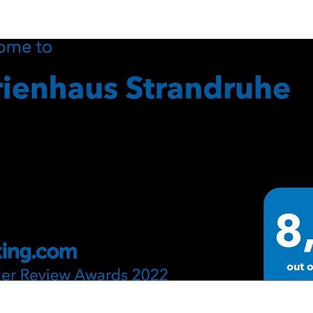 Ferienhaus Strandruhe Dornumersiel Esterno foto
