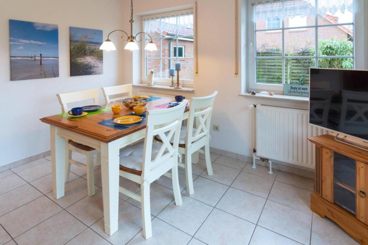 Ferienhaus Strandruhe Dornumersiel Esterno foto